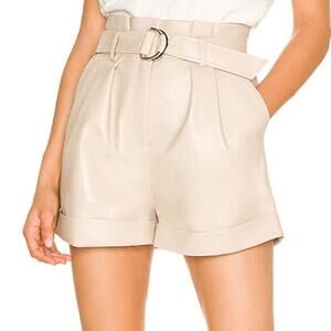 Lovers and Friends Alexandra Faux Leather Shorts